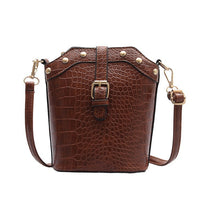 New Fashion Pattern Handbag Single Shoulder Messenger Bag Bucket Bag