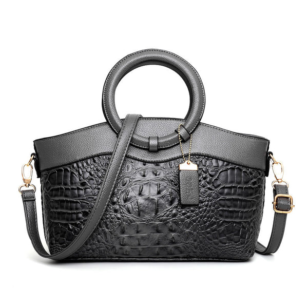 Ladies Handbag Casual Temperament 100% Leather