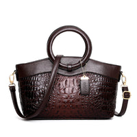 Ladies Handbag Casual Temperament 100% Leather