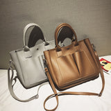 New Double Pocket Shoulder Bag Diagonal Handbag