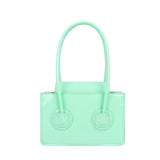 Fashion Solid Color Shoulder Handbag