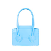 Fashion Solid Color Shoulder Handbag