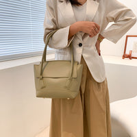 Pure Color Fashion Single Shoulder Bag