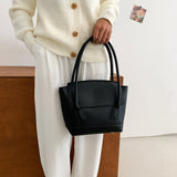 Pure Color Fashion Single Shoulder Bag