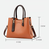 Ladies Tote Bag High Quality Pu Leather