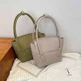 Pure Color Fashion Single Shoulder Bag